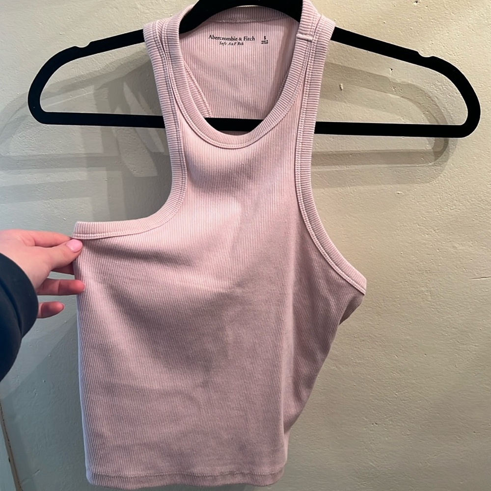 Abercrombie soft A&F rib tank top